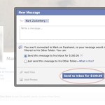 Mark Zuckerberg paid message