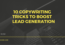  10 Copywriting Tricks To Boost Lead Generation